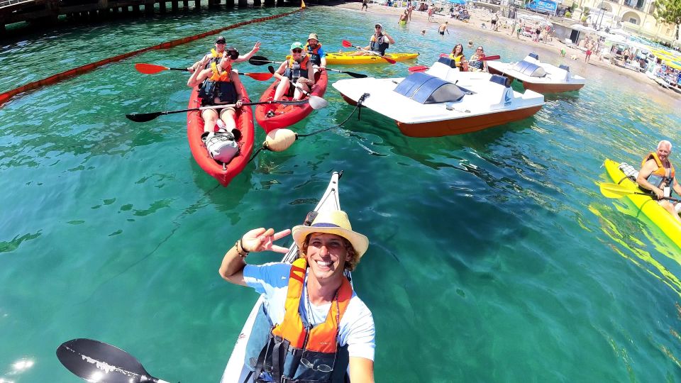 Amalfi: Kayak/Snorkel Tour to Pandora Cave With Lemon Spritz - Exploring the Norman Tower of Maiori