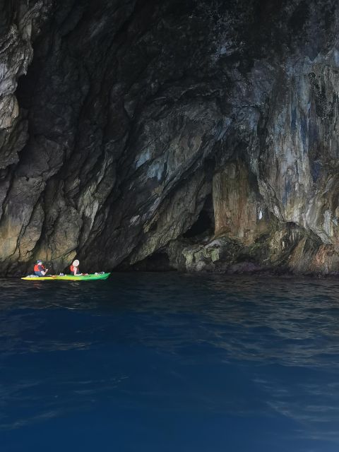 Amalfi: Kayak/Snorkel Tour to Pandora Cave With Lemon Spritz - Ask Away