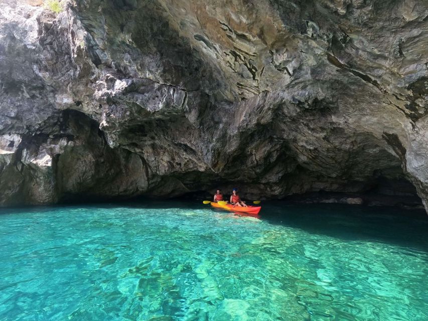 Amalfi: Kayak & Snorkeling, Sea Caves and Natural Arches - Key Points