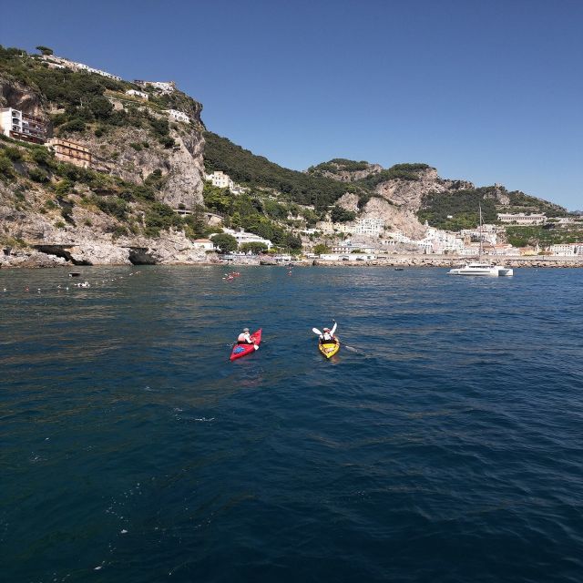 Amalfi: Kayak & Snorkeling, Sea Caves and Natural Arches - Activity Overview