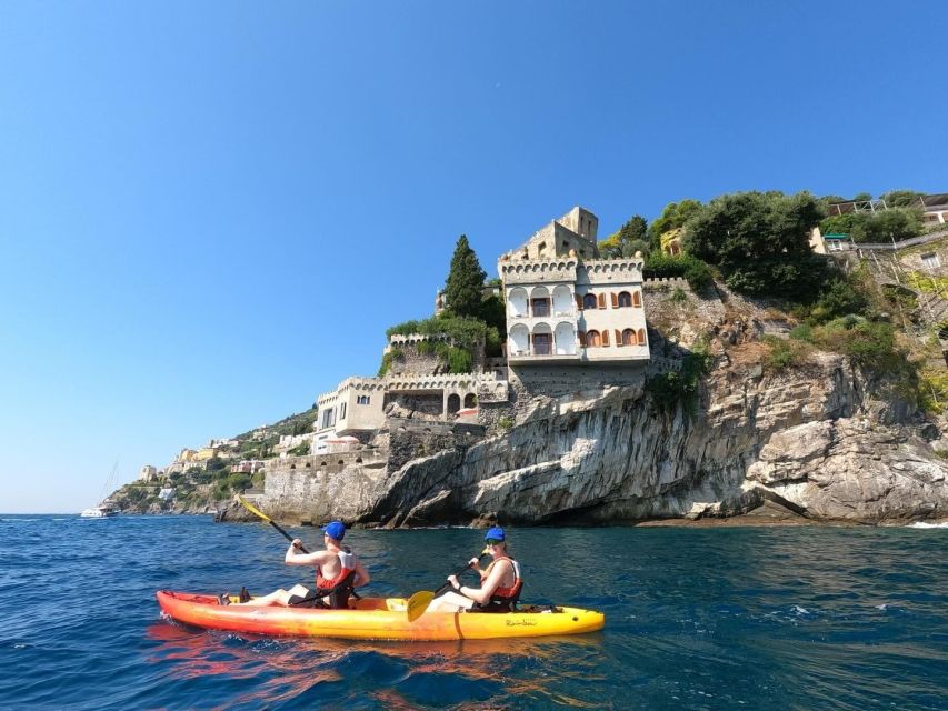 Amalfi: Kayak & Snorkeling, Sea Caves and Natural Arches - Ask Away