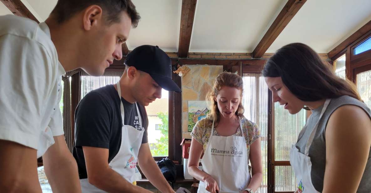 Amalfi: Pasta, Mozzarella, and Tiramisù Cooking Class - What to Expect