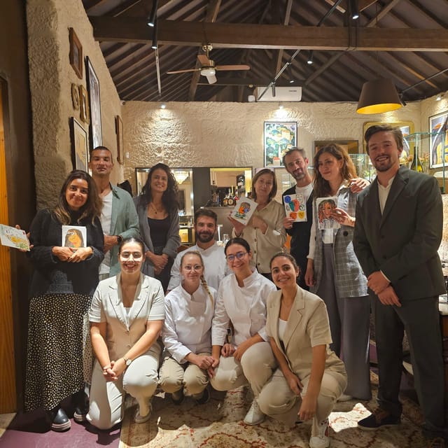 AMARANTE: Painting & Wine Tasting - make your onw art piece - A Deep Dive into the Experience