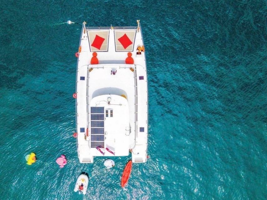 Amazing Coral Island & Sunset Dinner With Power Catamaran - Catamaran Cruise to Coral Island