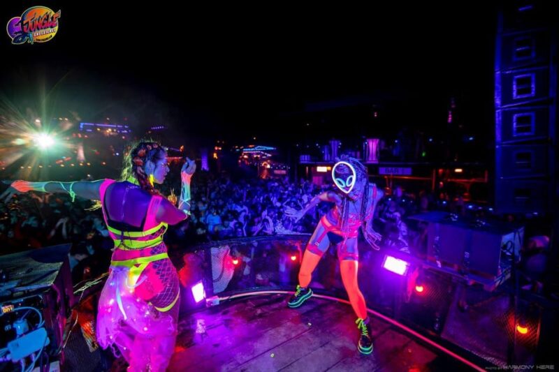 Amazing Party at Ko Phangan Jungle Experience - Fire Performances