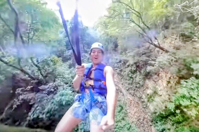 AMBER COVE-TAINO BAY 5 Zip Lines 7 Waterfalls + Locale Food - Transportation and Group Size