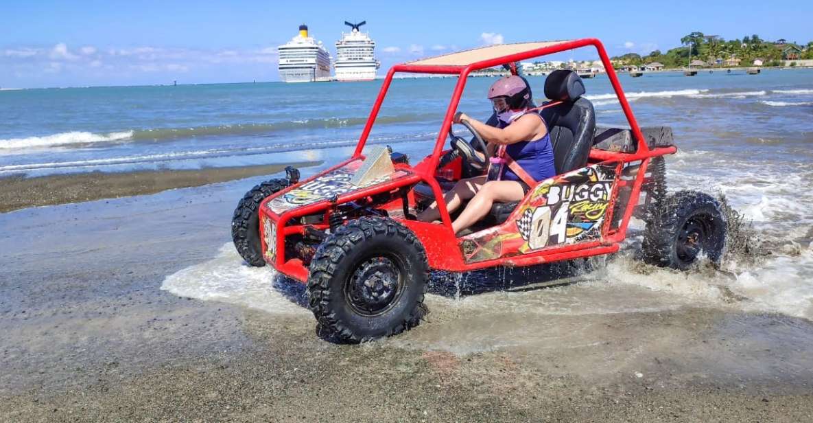 AMBER COVE-TAINO BAY Super Buggy Tour - Bay Swimming