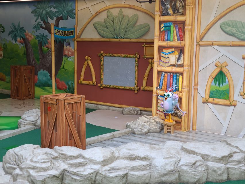 American Dream: Angry Birds Mini Golf Ticket - Themed Sections