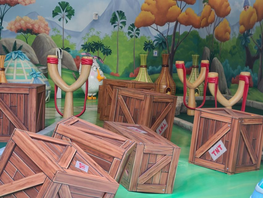 American Dream: Angry Birds Mini Golf Ticket - Completing the Assignment