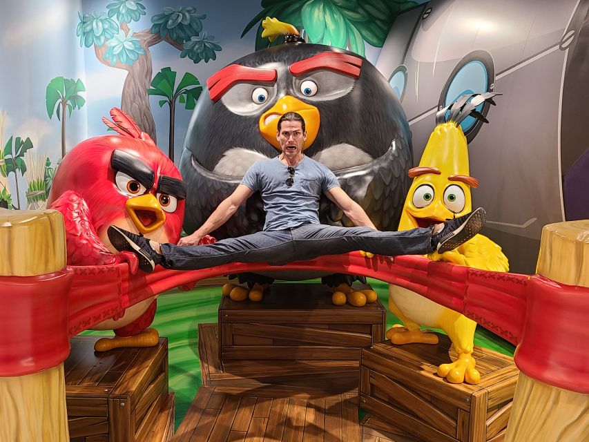 American Dream: Angry Birds Mini Golf Ticket - Dining and Parking