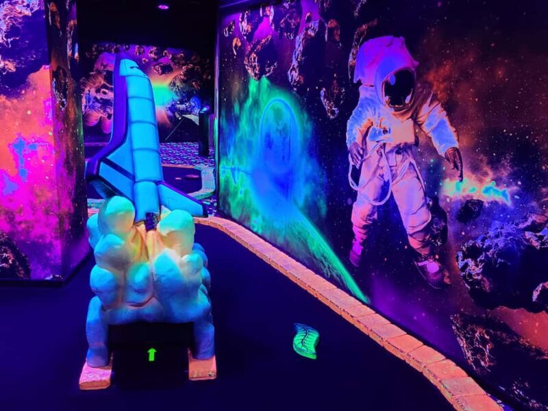 American Dream: Blacklight Mini Golf Entry Ticket - A Closer Look at the Experience