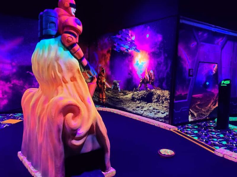 American Dream: Blacklight Mini Golf Entry Ticket - Authentic Experiences From Visitors