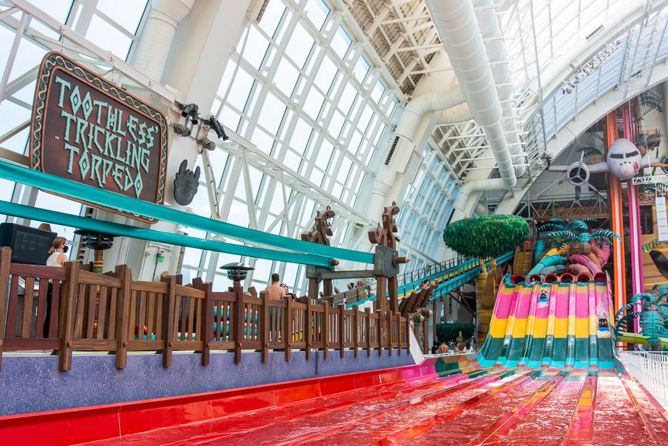 American Dream: Dreamworks Indoor Water Park Entry Ticket - Maintenance Closures
