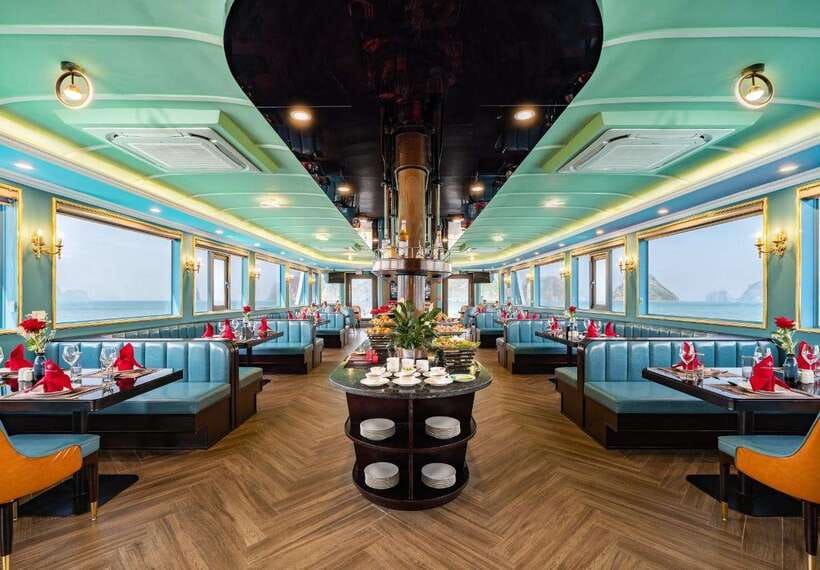 Amethyst Luxury Day Cruise Explore Halong Bay, Island, Caves - Key Points