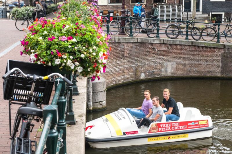 Amsterdam: 1 Hour Pedal Boat Rental - Popular Routes