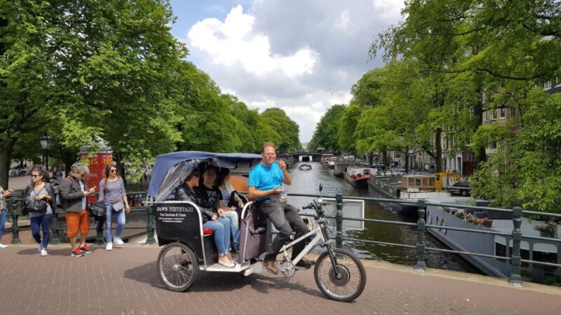 Amsterdam 1-Hour Rickshaw Tour - Tour Highlights