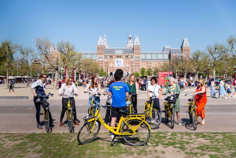 Amsterdam: 2-Hour City Highlights Guided Bike Tour - Guided Tour Features