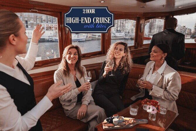 Amsterdam 2-Hour Small Group Canal Cruise w/ Dutch snacks & Bar - The Experience and Atmosphere