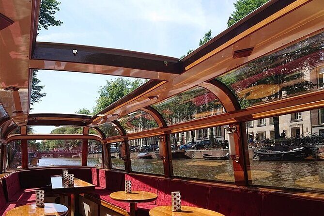 Amsterdam 2-Hour Small Group Canal Cruise w/ Dutch snacks & Bar - Value for Money
