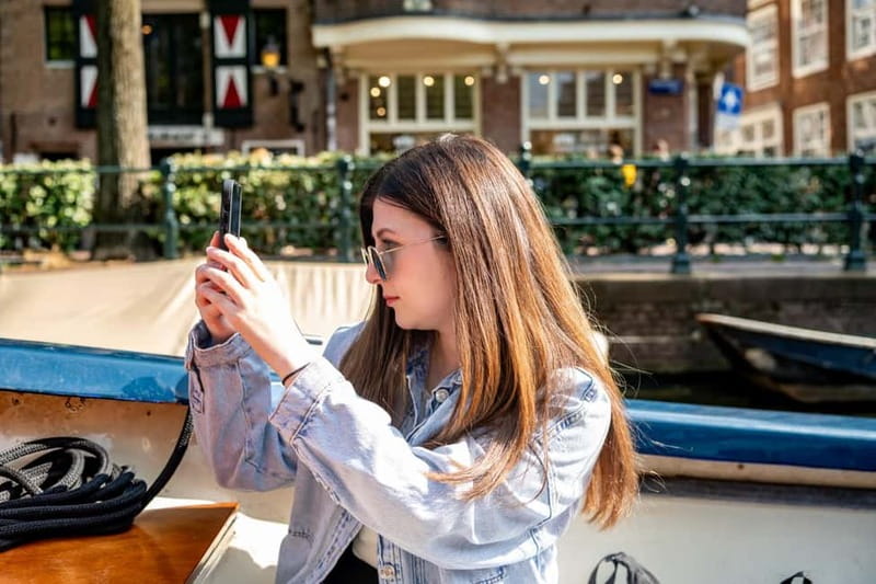 Amsterdam: 75 minute Open Boat Canal Cruise with Live Guide - The Sum Up