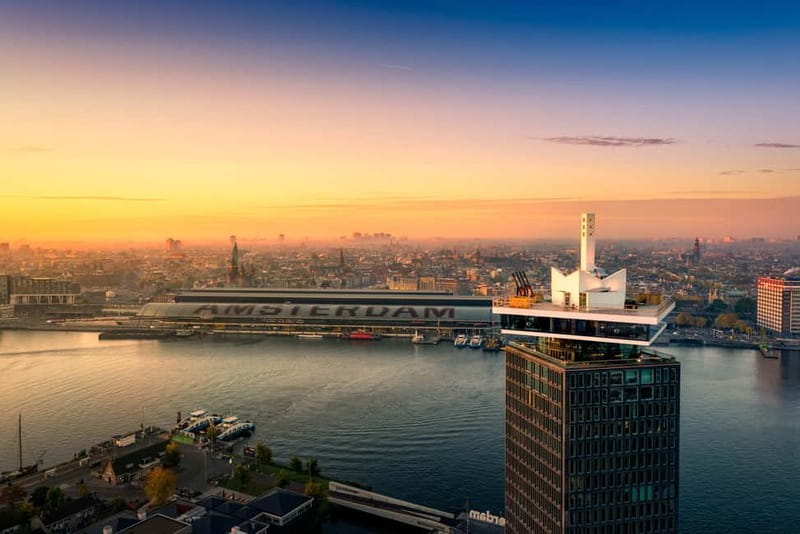 Amsterdam: A'DAM Lookout with Revolving Restaurant Moon - Dining at Moon: A Fine Dining Experience