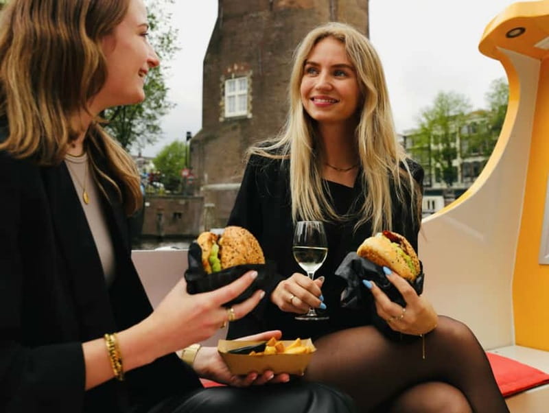 Amsterdam: Burger Dinner Canal Cruise - Frequently Asked Questions