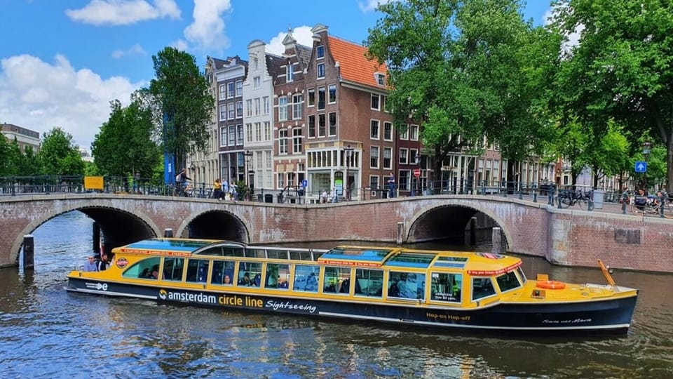 Amsterdam: Canal Cruise from Anne Frank Museum - The Itinerary in Detail
