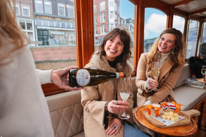 Amsterdam: Canal Cruise with Bubbles & Bites - FAQs