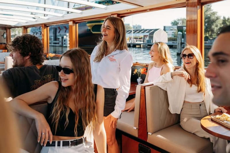 Amsterdam: Classic Boat Cruise with Optional Cheese & Wine - Key Points