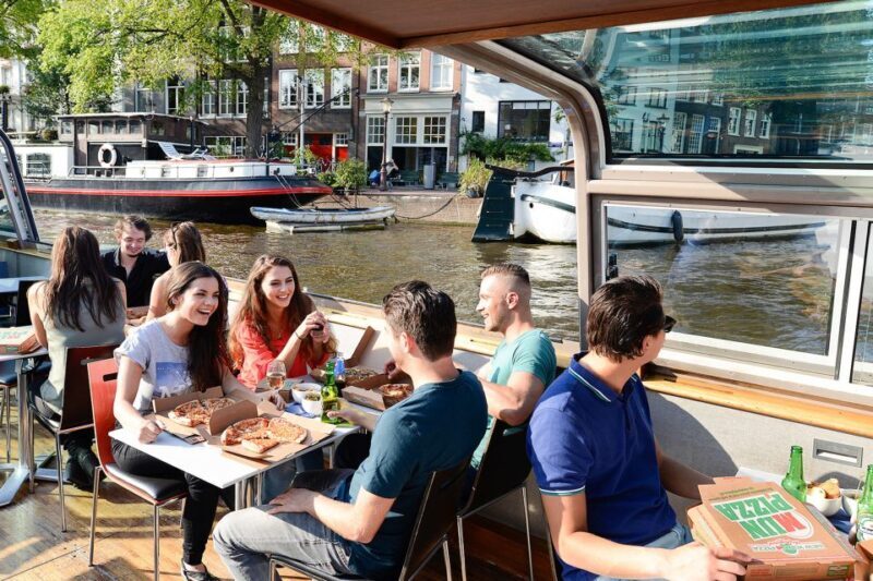 Amsterdam: Evening Pizza Cruise Along the Canals - Key Points