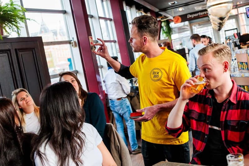 Amsterdam: Guided Craft Beer Tasting with cheese and snacks - Key Points