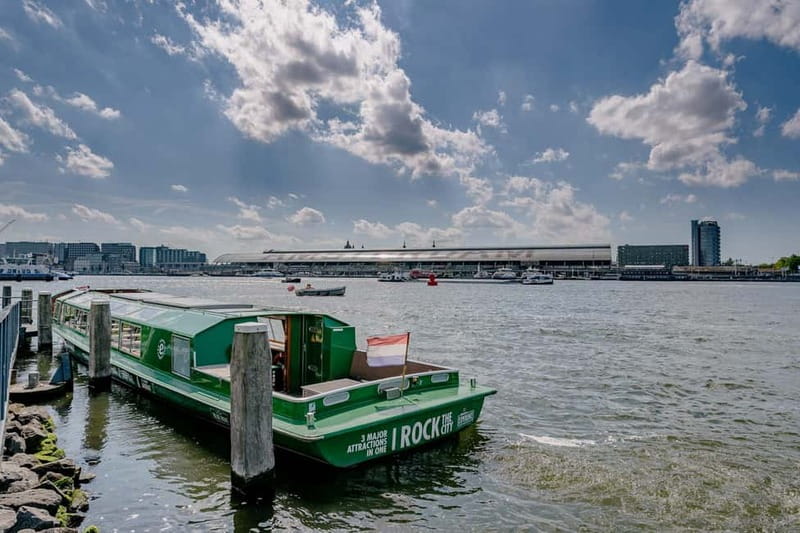 Amsterdam: Heineken Branded Canal Cruise inc 1 drink &Snacks - Key Points  