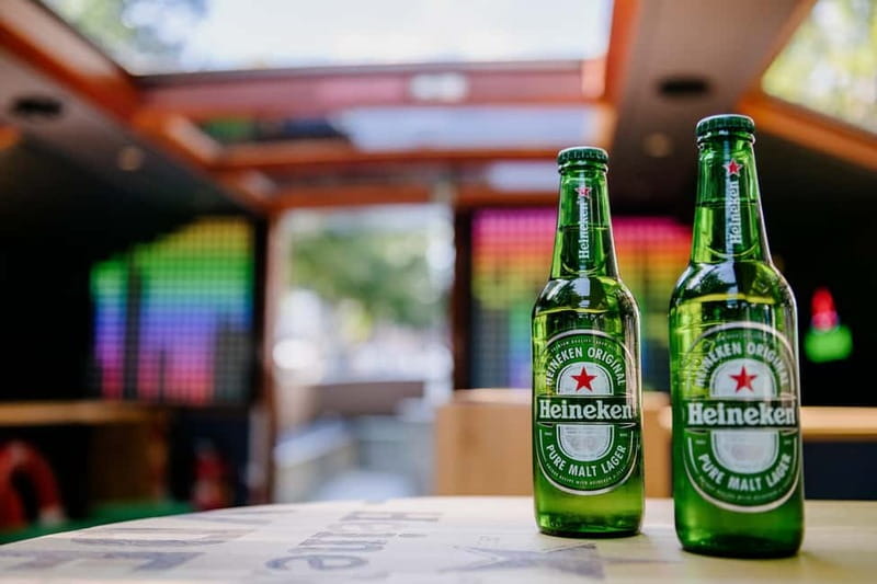 Amsterdam: Heineken Branded Canal Cruise inc 1 drink &Snacks - The Itinerary & Key Sights