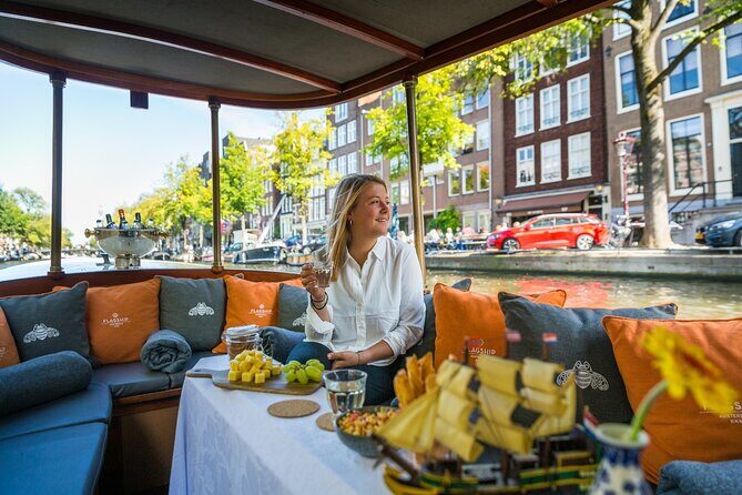 Amsterdam Historic Tour On Classic Saloon Boat - The Sum Up