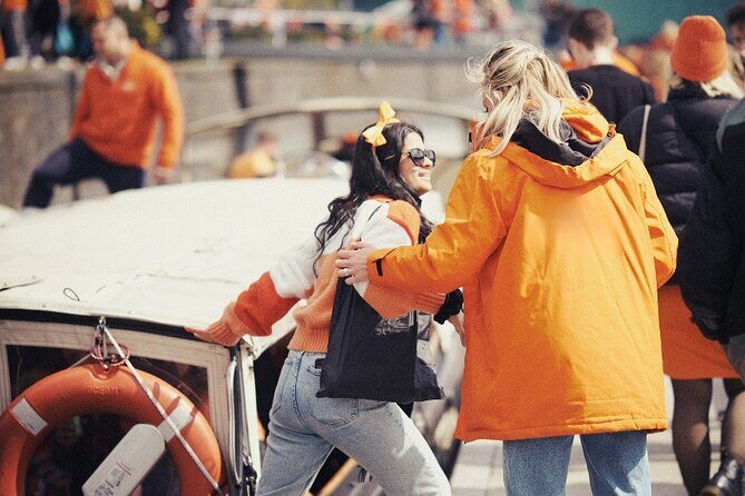 Amsterdam Kings Day Boat Party with Unlimited Drinks 2025 - FAQs