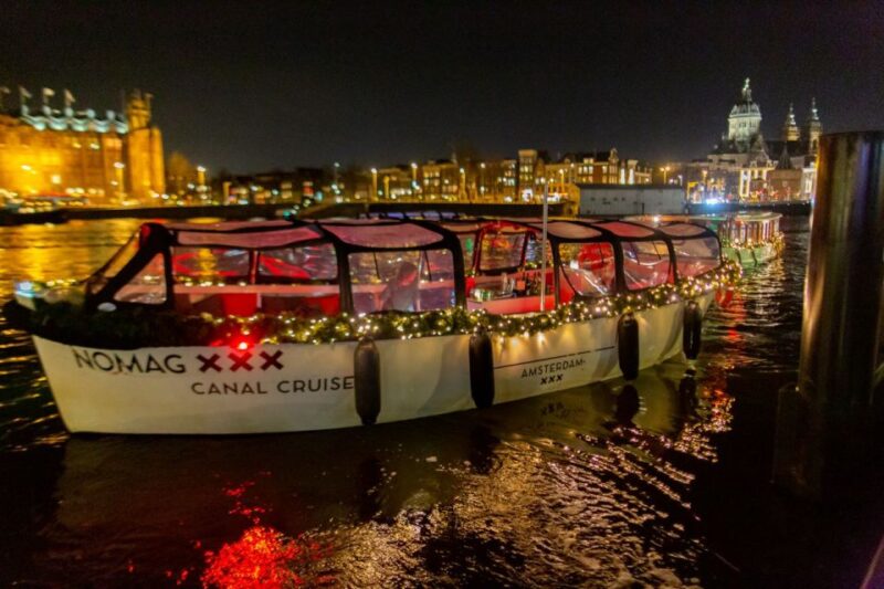 Amsterdam: Light Festival Boat With Unlimited Drinks & Snack - Important Considerations