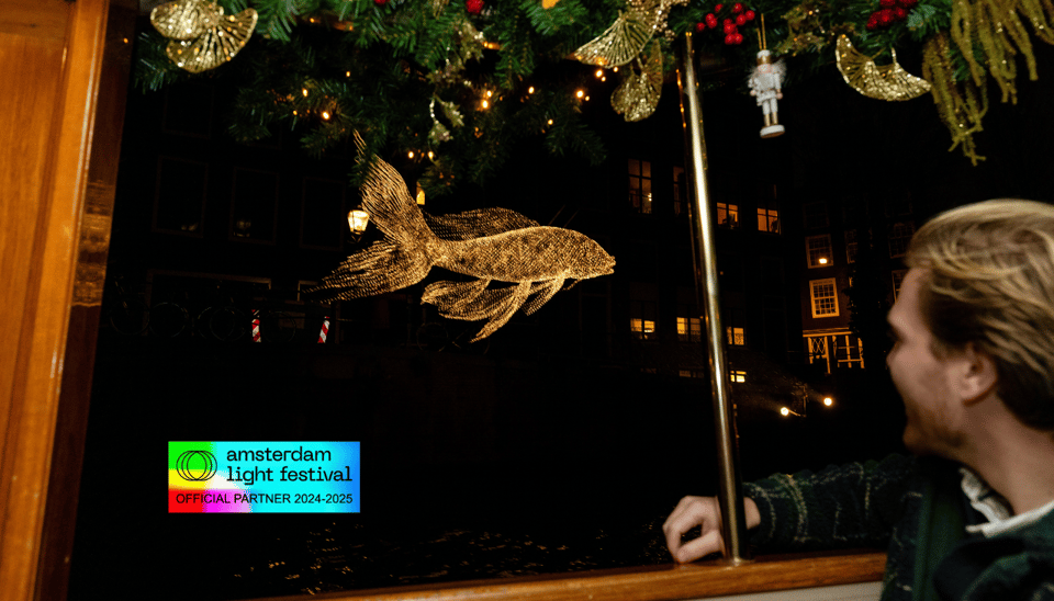 Amsterdam: Light Festival Heated Cruise with Drinks Option - Route and Viewpoints