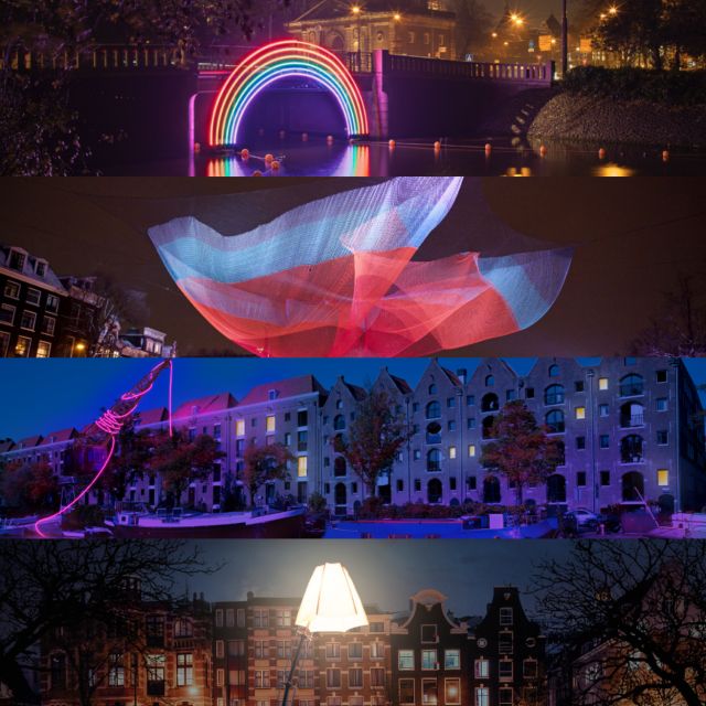Amsterdam Light Festival Live Commentary & Optional Drinks - Key Points
