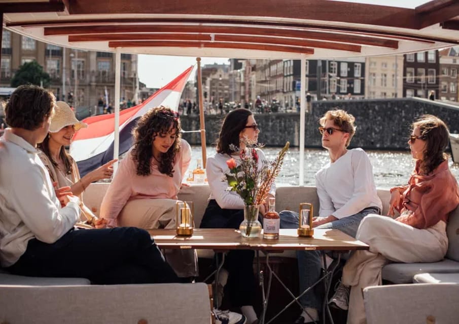 Amsterdam: Luxury Cruise Unlimited Cocktails & Snacks Option - FAQ