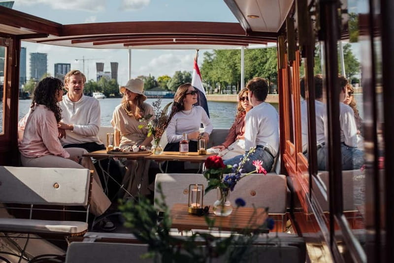 Amsterdam: Luxury Cruise Unlimited Cocktails & Snacks Option - Key Points