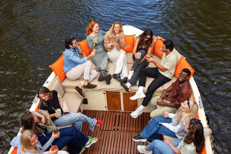 Amsterdam: Open Boat Cruise option Unlimited Drinks & Bite - Pricing and Value