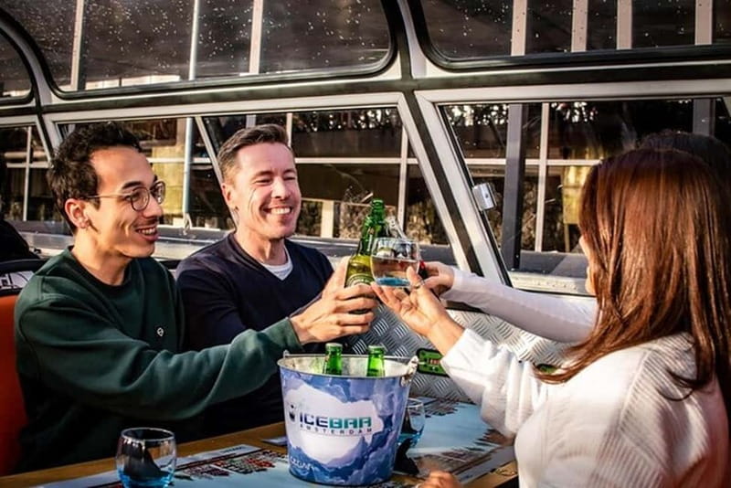 Amsterdam: Pizza Cruise with New York Pizza & Drinks - Key Points