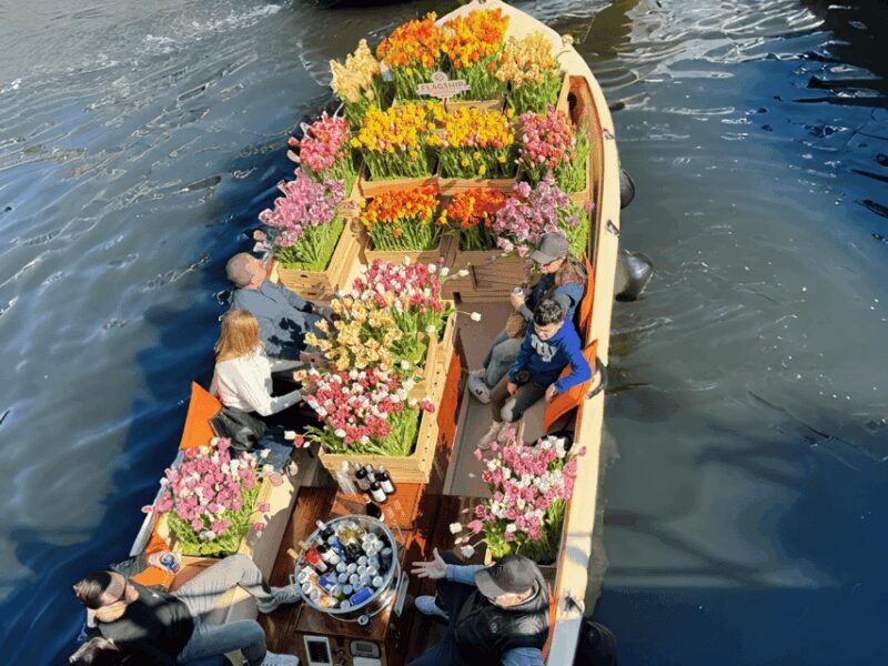 Amsterdam: Premium Tulip Boat Canal Tour - Key Points