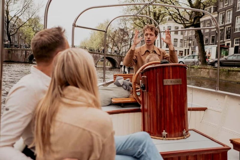 Amsterdam: Private Canal Cruise with snacks and drinks - The Sum Up