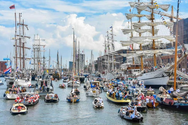Amsterdam: SAIL 2025 Luxury Open Boat Cruise with Drink - Key Points