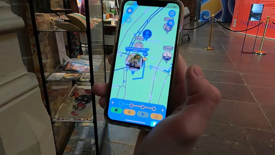 Amsterdam Walking Tour with Smartphone App - Key Points