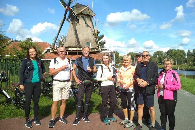 Amsterdams Countryside Half-Day Bike Tour in Small Group - Stops and Attractions