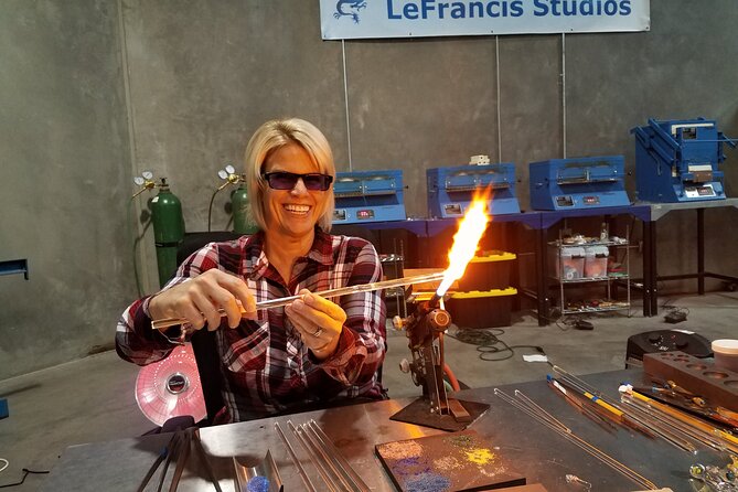 An Adventure in Glassblowing by Torch - Accessibility Features
