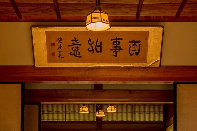 An Experience Like No Other Samurai at Cultural Property in Osaka - Booking and Cancellation Policy