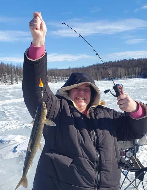 Anchorage: Ice Fishing Trip With Transportation - Key Points